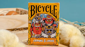 BICYCLE CHKNS &amp; CROWNS PLAYING CARDS