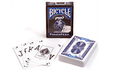 bicycle pokerpeek pro blauw