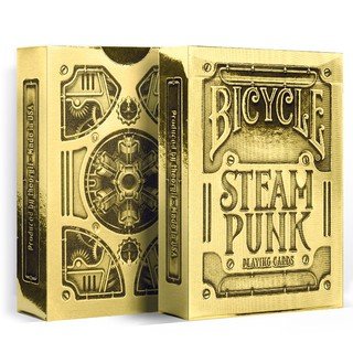 Bicycle Steampunk gold 