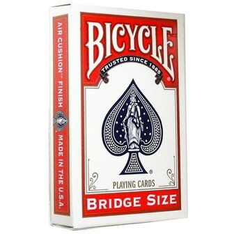 Bicycle rider back bridge rood