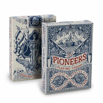 Pioneers Speelkaarten Blauw 