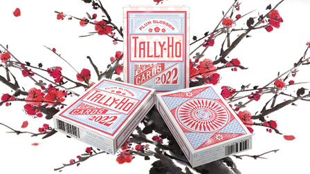 Tally-Ho Plum Blossom Playing Cards