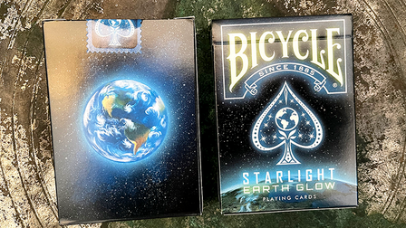 Bicycle Starlight Earth Glow Speelkaarten