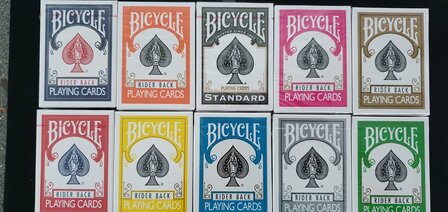 Bicycle kaarten pakket - kleurenset