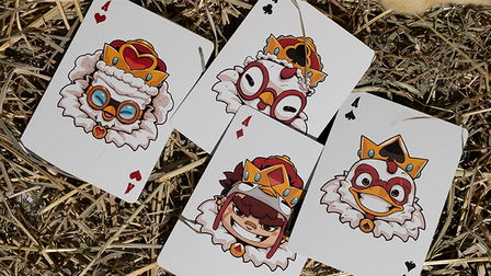 BICYCLE CHKNS &amp; CROWNS PLAYING CARDS
