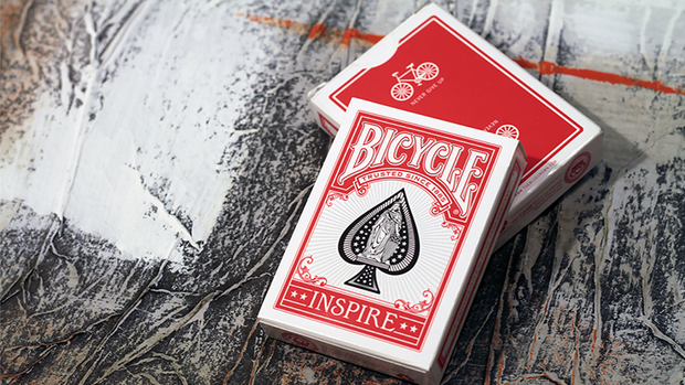 Bicycle Inspire (rood) Speelkaarten