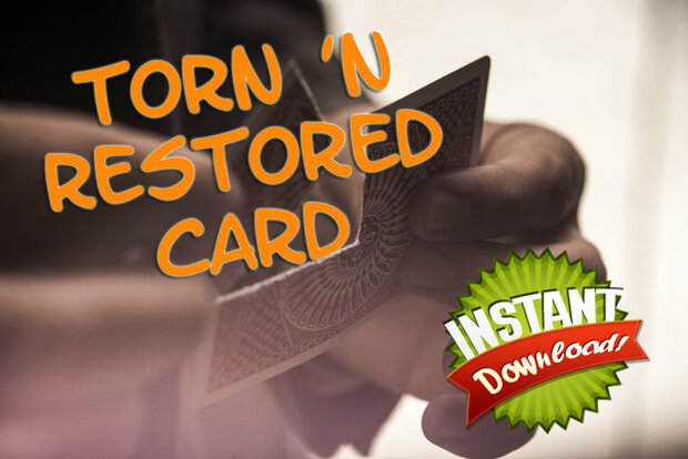 Torn 'n Restored card