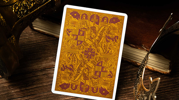 King Arthur (Carmine Cavalier) Playing Cards by Riffle Shuffle