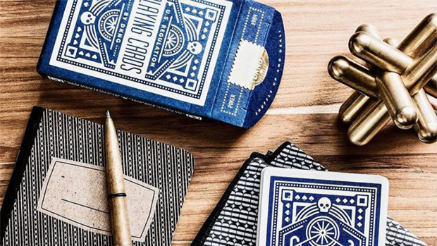 Blue Wheel Playing Cards (DKNG) by Art of Play