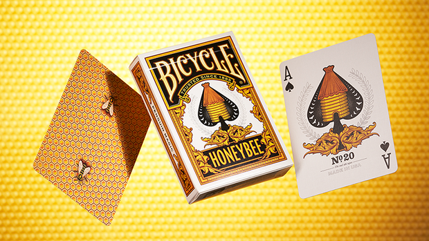 Bicycle Honeybee (Yellow) Speelkaarten