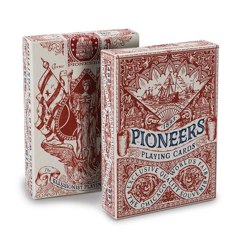 Pioneers Speelkaarten Rood