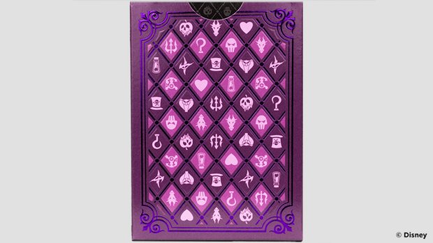 Bicycle Disney Villains (Purple) speelkaarten by US Playing Card Co.