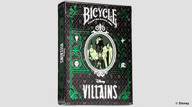 Bicycle Disney Villains (Green) speelkaarten by US Playing Card Co.