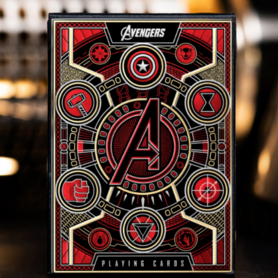 Avengers: Red Edition Playing Cards by theory11