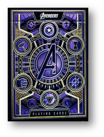 Avengers: Infinity Saga (paars) Playing Cards by theory11