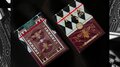 Montauk Hotel Burgundy Playing Cards by Gemini